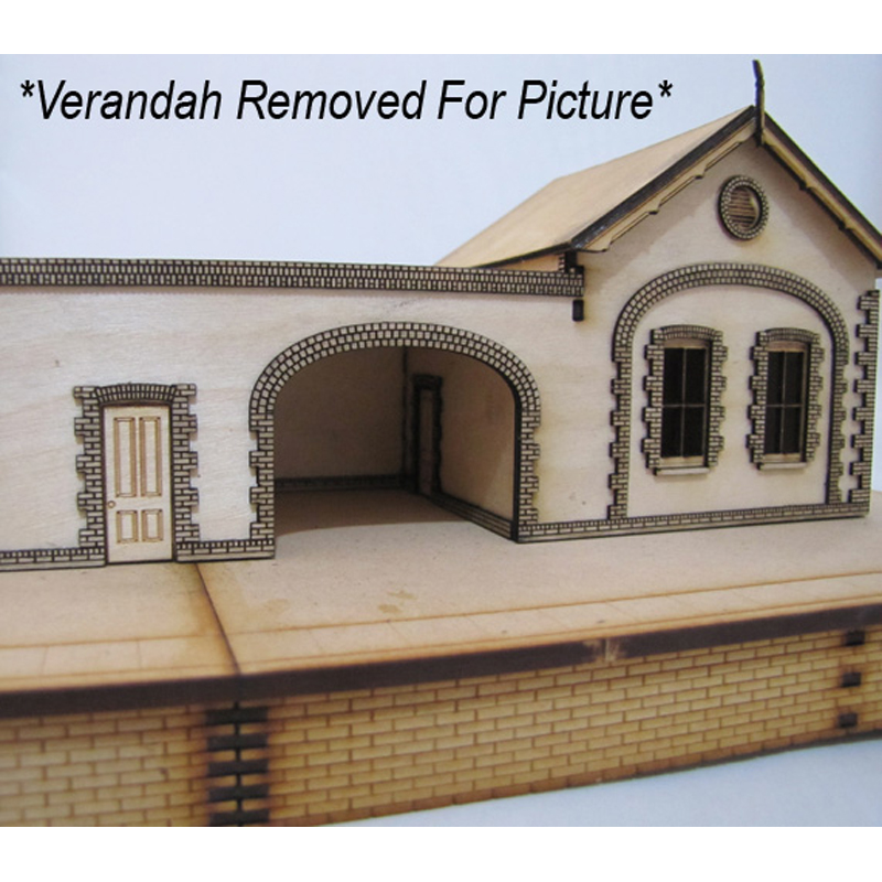 SM1036 - HO Scale - Laser Cut "Tanunda Railway Station" - Image 7