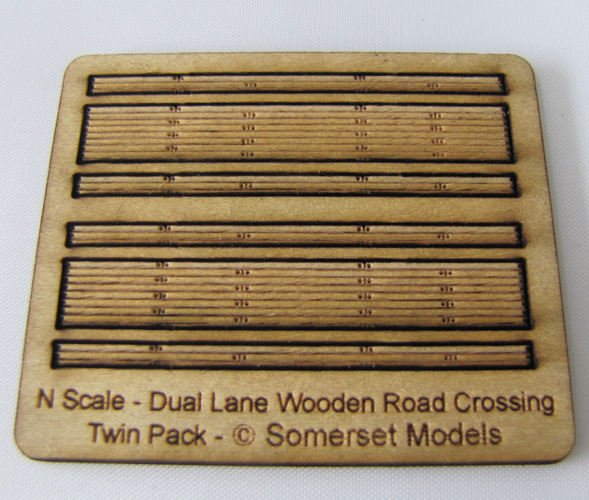 SM027 - N Scale - Laser Cut "Dual Lane Road Crossing" - Image 3