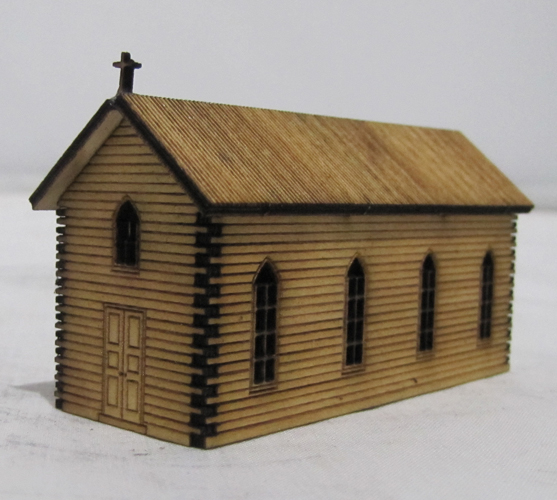 SM044 - N Scale - Laser Cut "The Country Church" - Image 4
