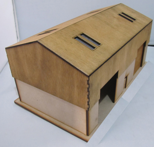 SM047 - N Scale - Laser Cut "Tony's Industrial Shed" - Image 3
