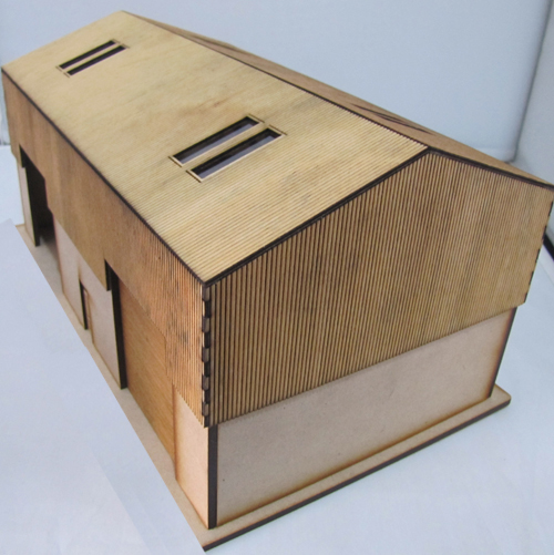 SM047 - N Scale - Laser Cut "Tony's Industrial Shed" - Image 6