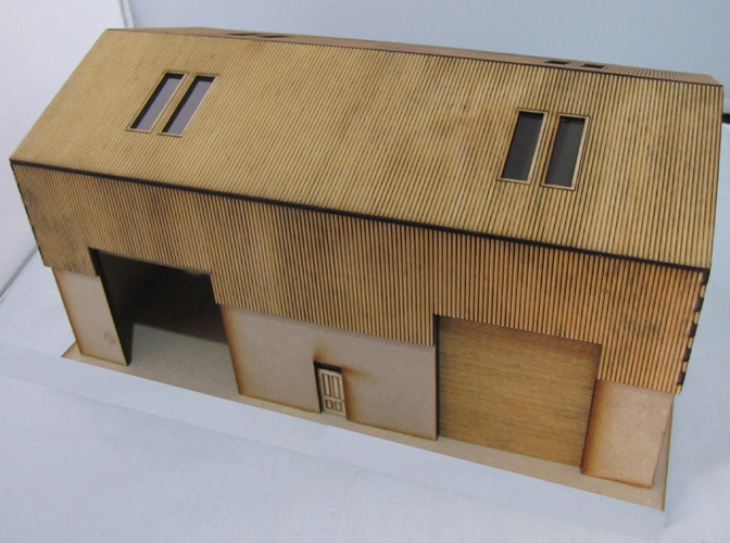 SM047 - N Scale - Laser Cut "Tony's Industrial Shed" - Image 2