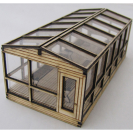 SM1038 - HO Scale - Laser Cut "Pete's Greenhouse"