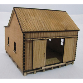 SM045 - N Scale - Laser Cut "The Sawtooth Shed"