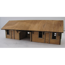 SM1046 - HO Scale - Laser Cut "QLD Waiting Station"