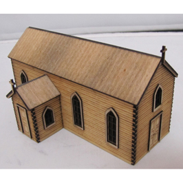 SM1044 - HO Scale - Laser Cut "The Country Church"