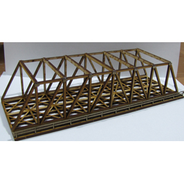 SM051 - N Scale - Laser Cut "Dual Truss Bridge"