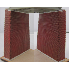SM052 - N Scale - Laser Cut "Bridge Supports - Brick"