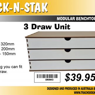Rack N Stak - 3 Draw Unit - DRAW3