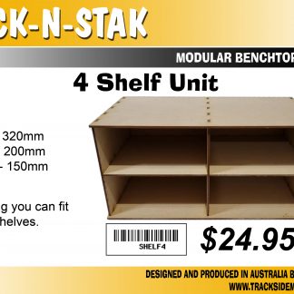 Rack N Stak - 4 Shelf Unit - SHELF4