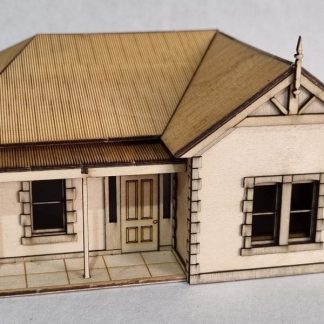 SM1025 - HO Scale - Laser Cut "Federation House"