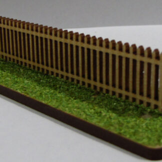 SM018 - N Scale - Laser Cut "Picket Fencing"
