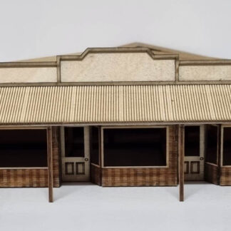 SM1043 - HO Scale - Laser Cut "The Shops"