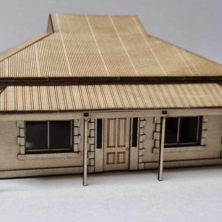 SM1039 - HO Scale - Laser Cut "Federation Cottage"