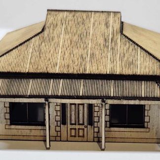 SM039 - N Scale - Laser Cut "The Federation Cottage"