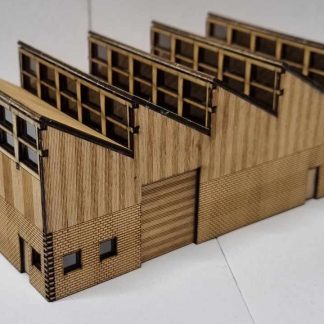 SM058 - N Scale - Laser Cut "Sawtooth Workshop"