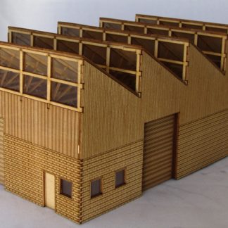 SM1058 - HO Scale - Laser Cut "Sawtooth Workshop"