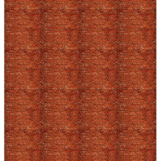 Trackside Models HO Scale Old Red Brick Printed Sheet x2 per pack - TSORB1