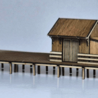 SM033 - N Scale - Laser Cut "NSW G1 Goods Shed"