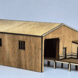 SM077 - N Scale - Laser Cut "NSW G6 Goods Shed"