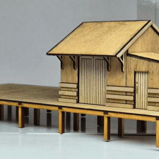 SM1033 - HO Scale - Laser Cut "NSW G1 Goods Shed"