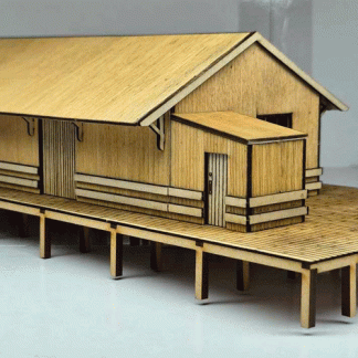SM1059 - HO Scale - Laser Cut "NSW G4 Goods Shed"