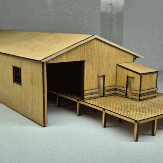 SM1077 - HO Scale - Laser Cut "NSW G6 Goods Shed"